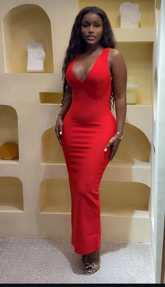 Avienne bandage dress